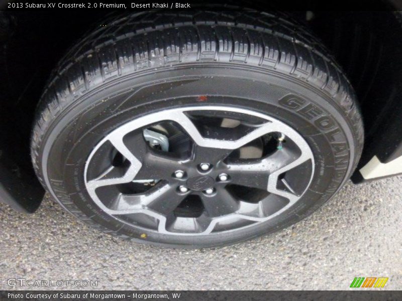 Desert Khaki / Black 2013 Subaru XV Crosstrek 2.0 Premium