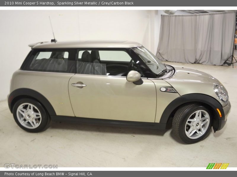 Sparkling Silver Metallic / Grey/Carbon Black 2010 Mini Cooper S Hardtop
