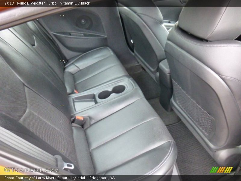 Vitamin C / Black 2013 Hyundai Veloster Turbo