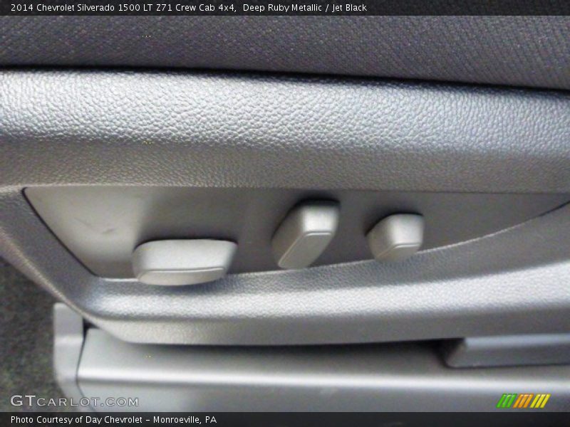 Deep Ruby Metallic / Jet Black 2014 Chevrolet Silverado 1500 LT Z71 Crew Cab 4x4