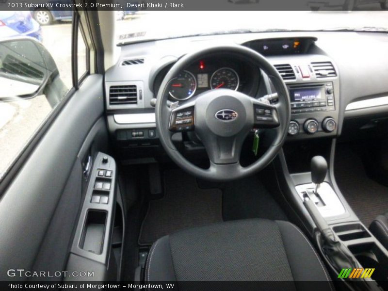 Desert Khaki / Black 2013 Subaru XV Crosstrek 2.0 Premium