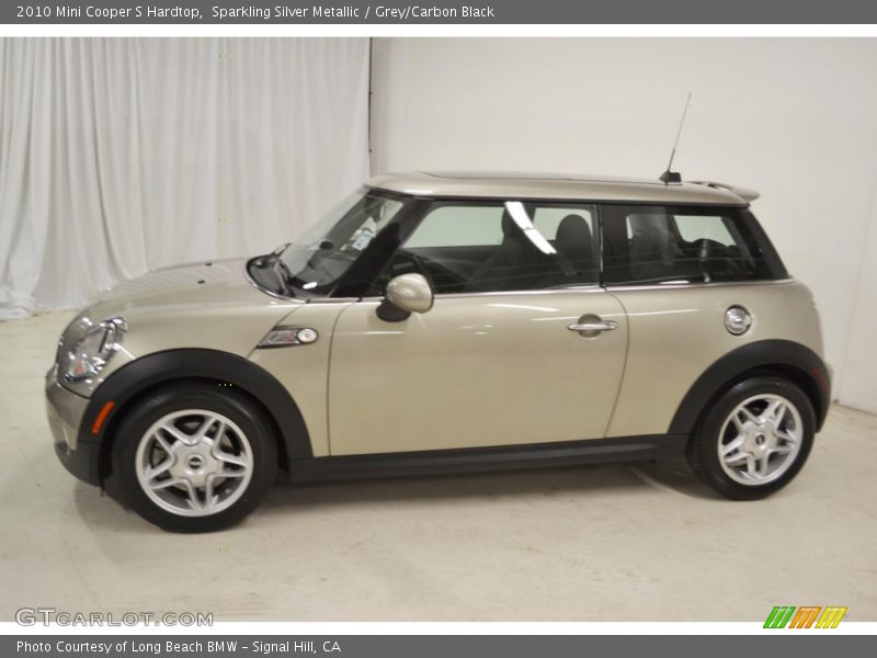 Sparkling Silver Metallic / Grey/Carbon Black 2010 Mini Cooper S Hardtop