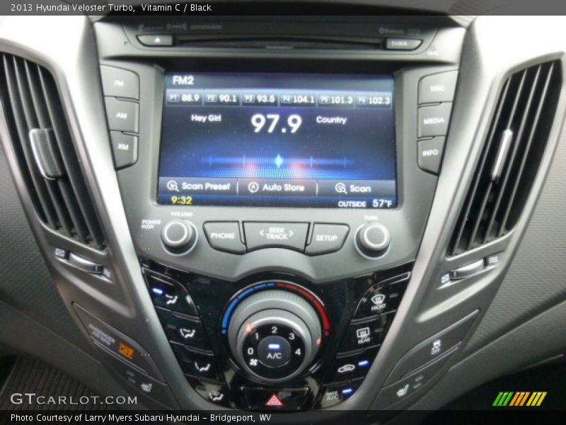 Vitamin C / Black 2013 Hyundai Veloster Turbo