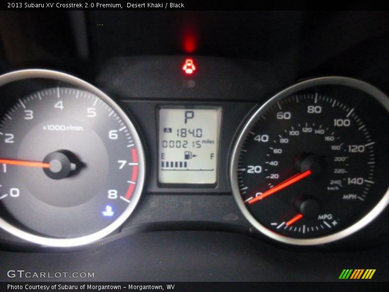 Desert Khaki / Black 2013 Subaru XV Crosstrek 2.0 Premium