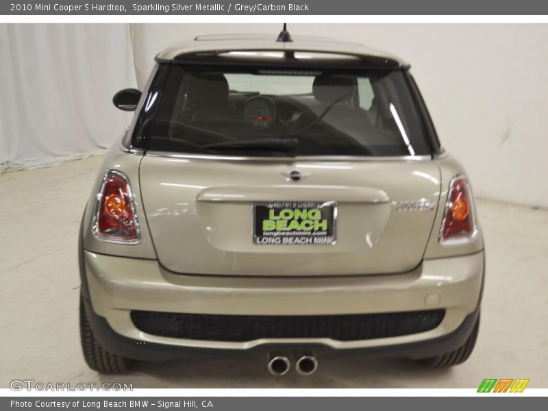 Sparkling Silver Metallic / Grey/Carbon Black 2010 Mini Cooper S Hardtop