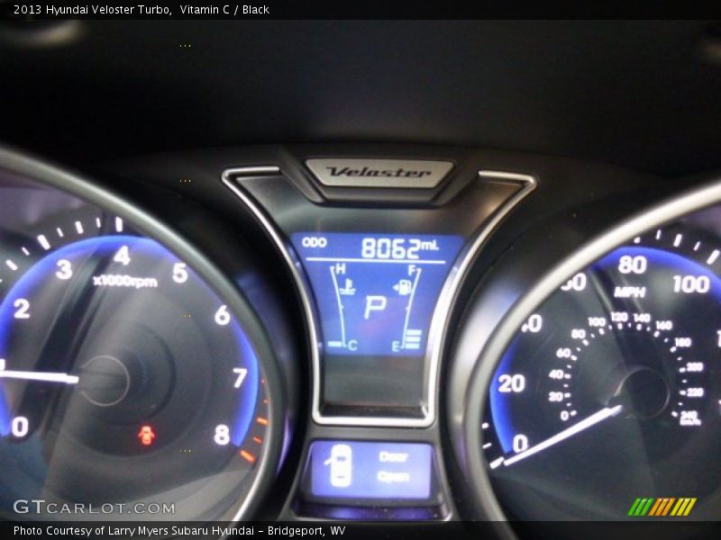 Vitamin C / Black 2013 Hyundai Veloster Turbo
