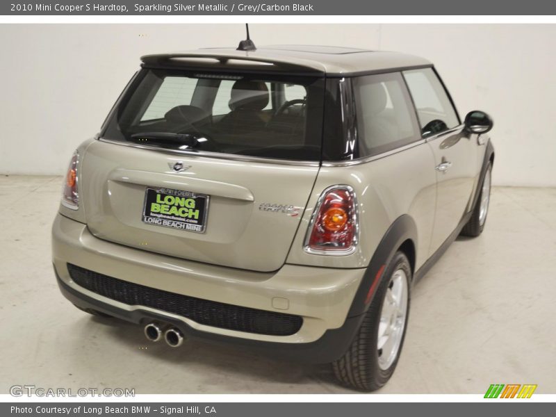 Sparkling Silver Metallic / Grey/Carbon Black 2010 Mini Cooper S Hardtop