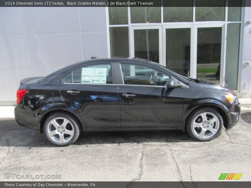  2014 Sonic LTZ Sedan Black Granite Metallic