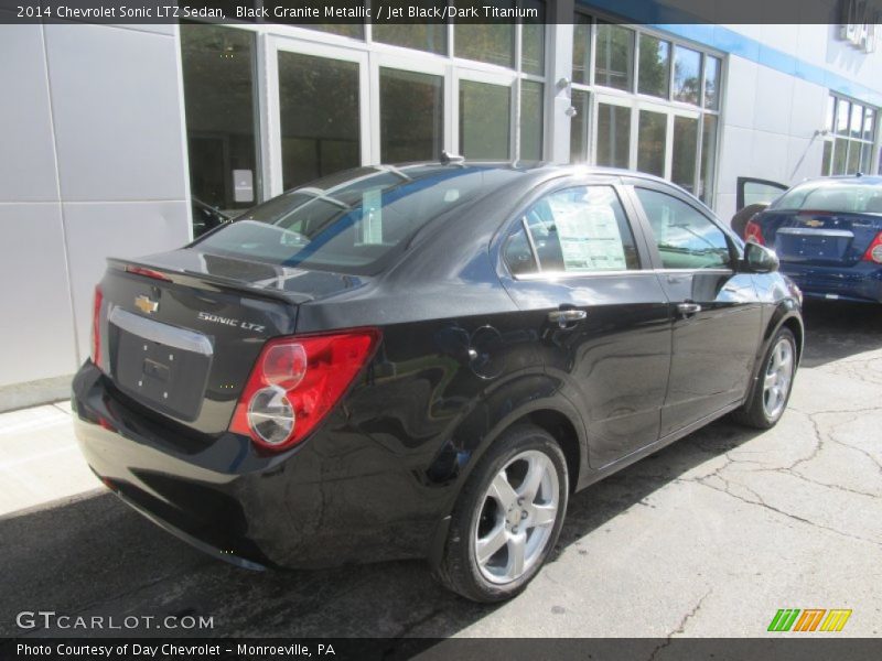 Black Granite Metallic / Jet Black/Dark Titanium 2014 Chevrolet Sonic LTZ Sedan