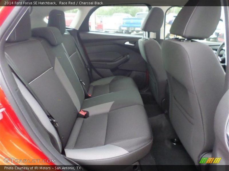 Race Red / Charcoal Black 2014 Ford Focus SE Hatchback