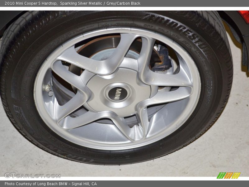 Sparkling Silver Metallic / Grey/Carbon Black 2010 Mini Cooper S Hardtop