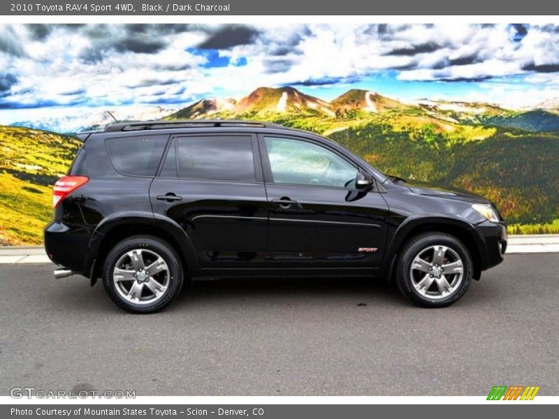 Black / Dark Charcoal 2010 Toyota RAV4 Sport 4WD
