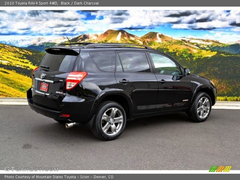 Black / Dark Charcoal 2010 Toyota RAV4 Sport 4WD