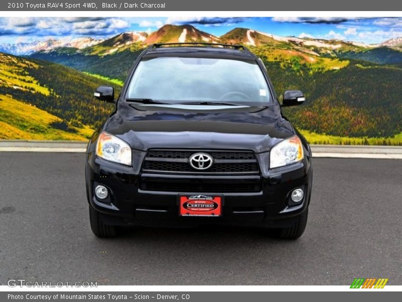 Black / Dark Charcoal 2010 Toyota RAV4 Sport 4WD