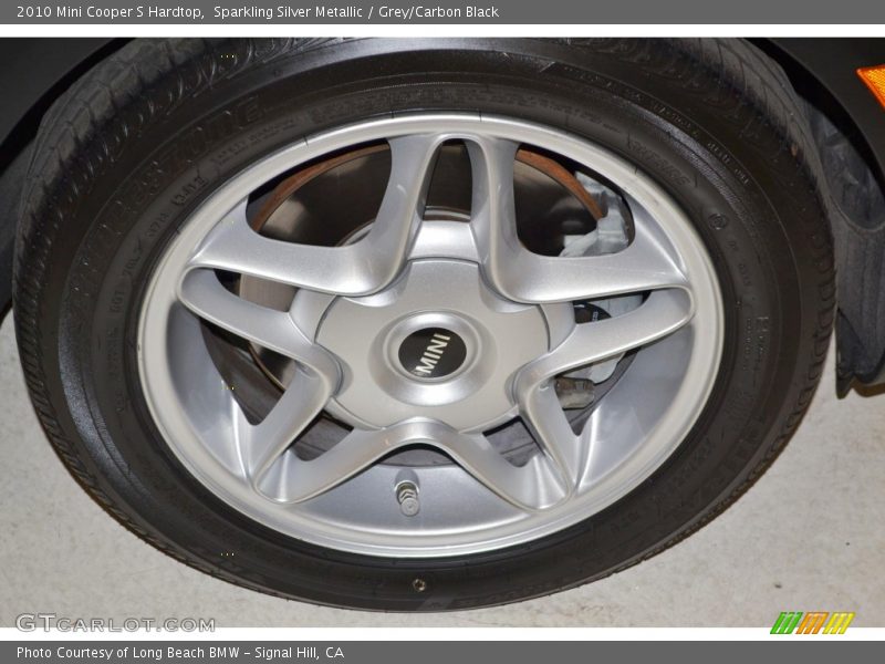 Sparkling Silver Metallic / Grey/Carbon Black 2010 Mini Cooper S Hardtop