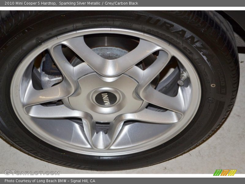 Sparkling Silver Metallic / Grey/Carbon Black 2010 Mini Cooper S Hardtop