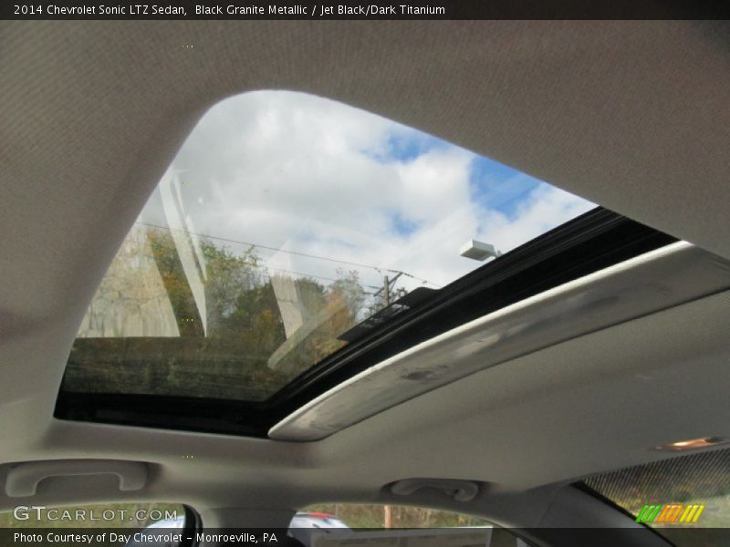 Black Granite Metallic / Jet Black/Dark Titanium 2014 Chevrolet Sonic LTZ Sedan