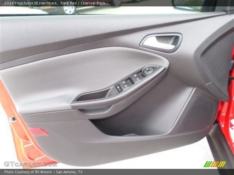 Race Red / Charcoal Black 2014 Ford Focus SE Hatchback