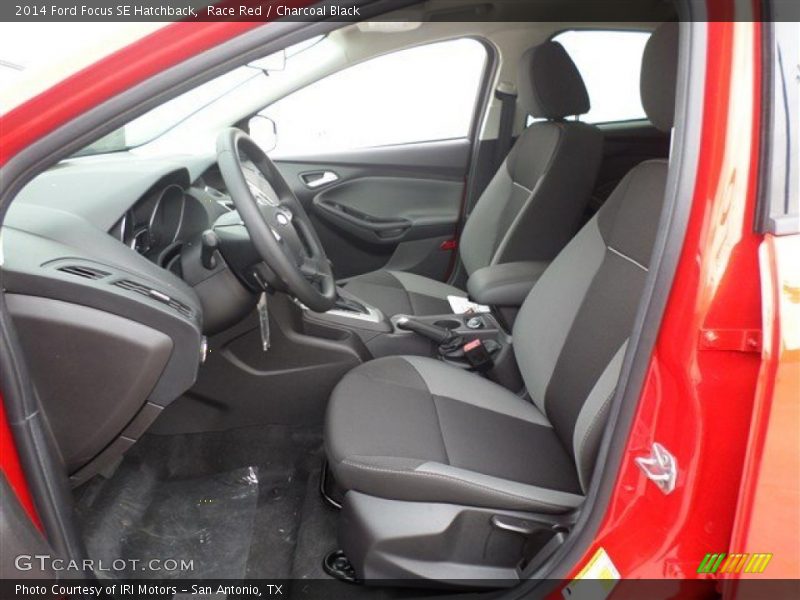 Race Red / Charcoal Black 2014 Ford Focus SE Hatchback
