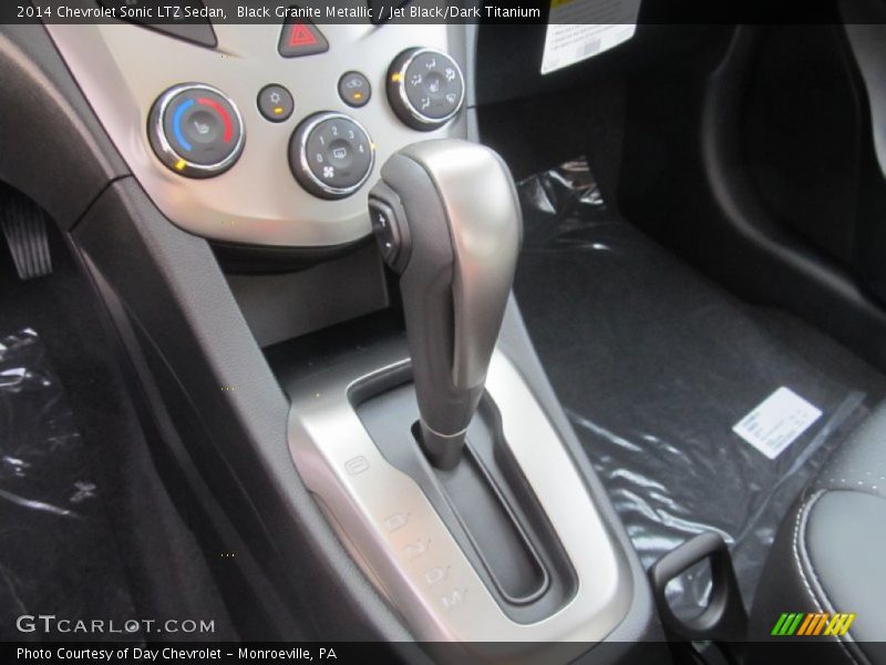 Black Granite Metallic / Jet Black/Dark Titanium 2014 Chevrolet Sonic LTZ Sedan