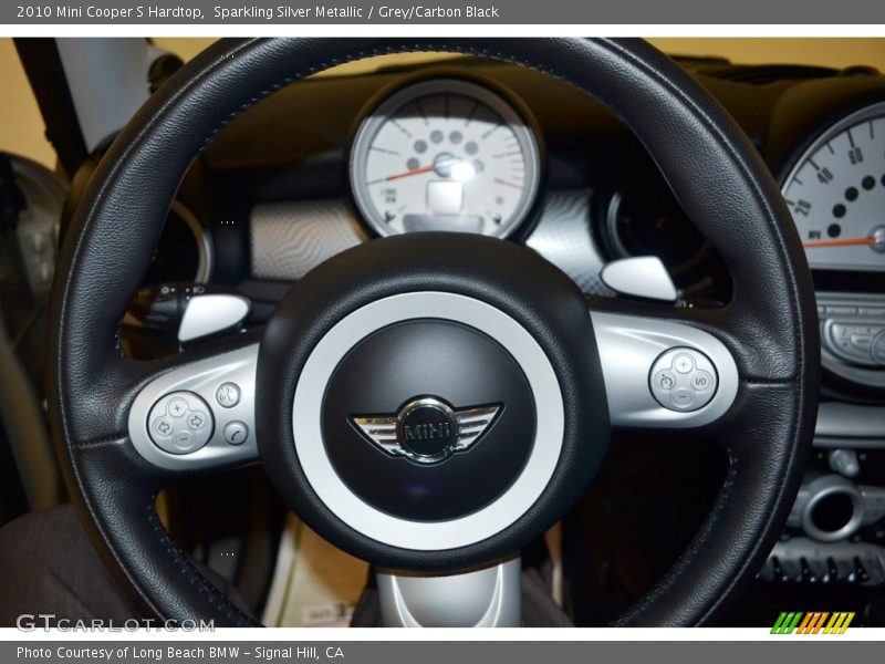 Sparkling Silver Metallic / Grey/Carbon Black 2010 Mini Cooper S Hardtop
