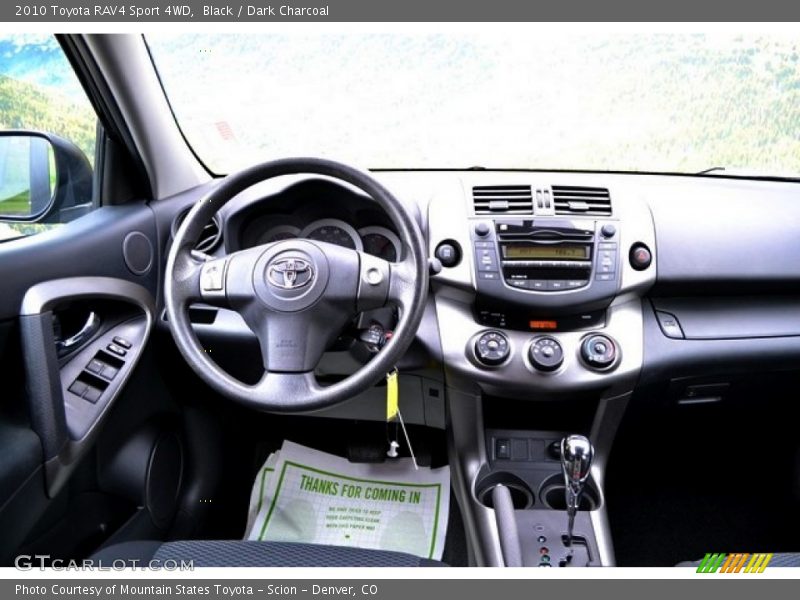 Black / Dark Charcoal 2010 Toyota RAV4 Sport 4WD