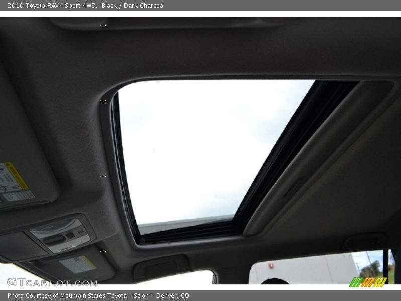 Black / Dark Charcoal 2010 Toyota RAV4 Sport 4WD