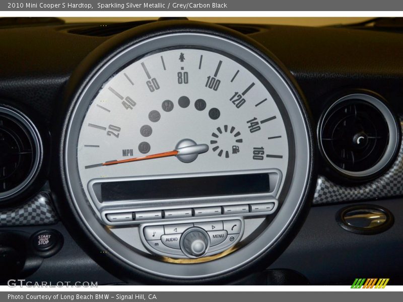 Sparkling Silver Metallic / Grey/Carbon Black 2010 Mini Cooper S Hardtop