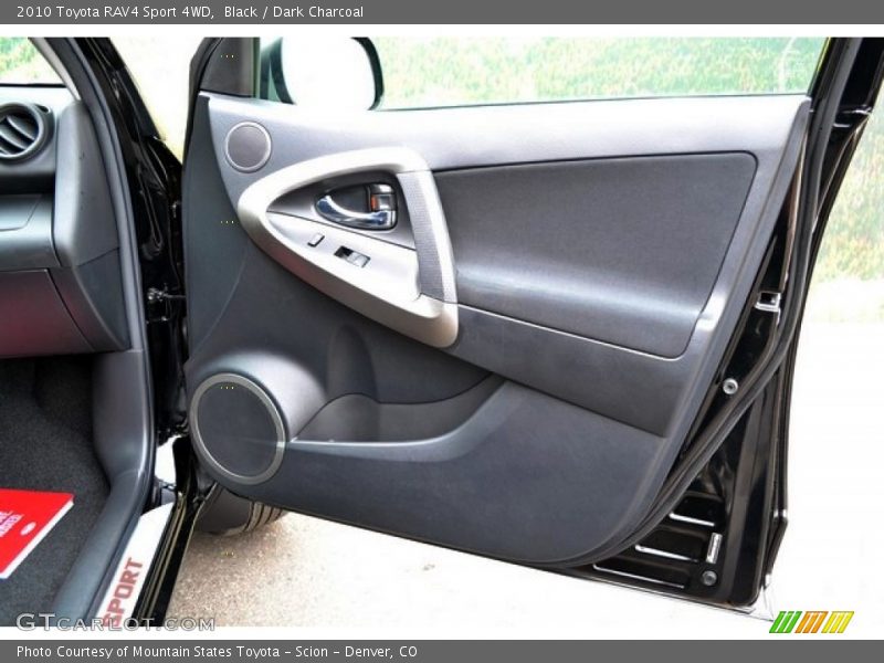 Black / Dark Charcoal 2010 Toyota RAV4 Sport 4WD