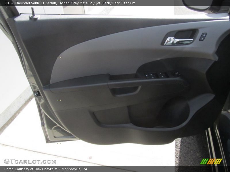 Ashen Gray Metallic / Jet Black/Dark Titanium 2014 Chevrolet Sonic LT Sedan