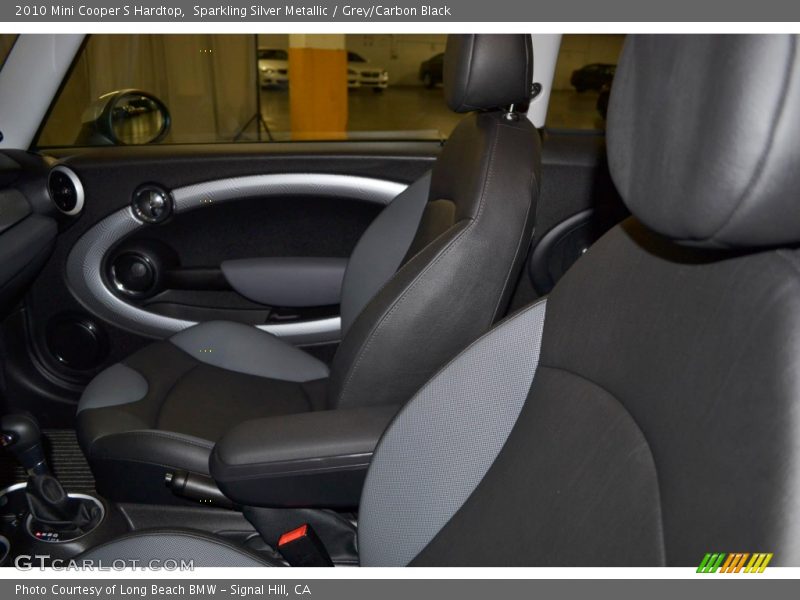 Sparkling Silver Metallic / Grey/Carbon Black 2010 Mini Cooper S Hardtop