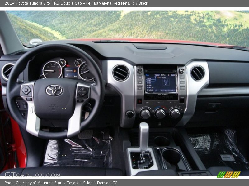 Barcelona Red Metallic / Black 2014 Toyota Tundra SR5 TRD Double Cab 4x4