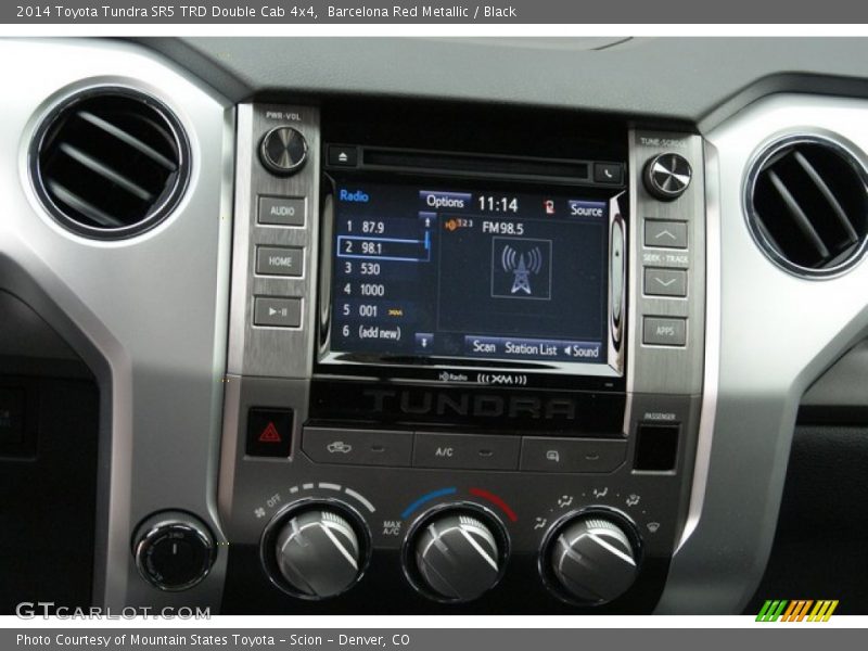 Barcelona Red Metallic / Black 2014 Toyota Tundra SR5 TRD Double Cab 4x4