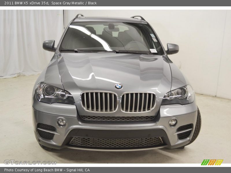 Space Gray Metallic / Black 2011 BMW X5 xDrive 35d