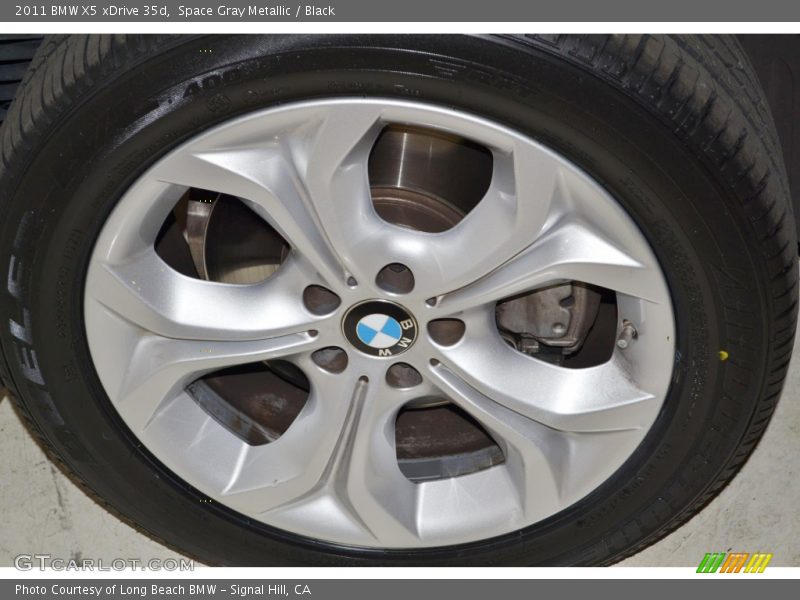 Space Gray Metallic / Black 2011 BMW X5 xDrive 35d
