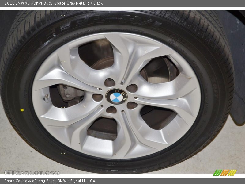 Space Gray Metallic / Black 2011 BMW X5 xDrive 35d