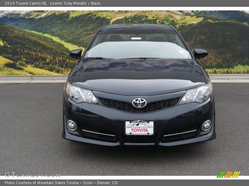 Cosmic Gray Metallic / Black 2014 Toyota Camry SE