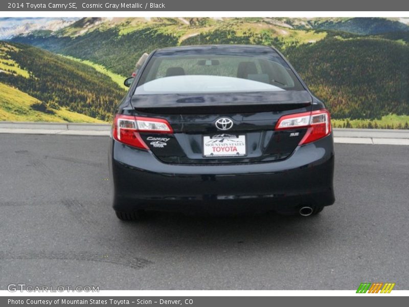 Cosmic Gray Metallic / Black 2014 Toyota Camry SE
