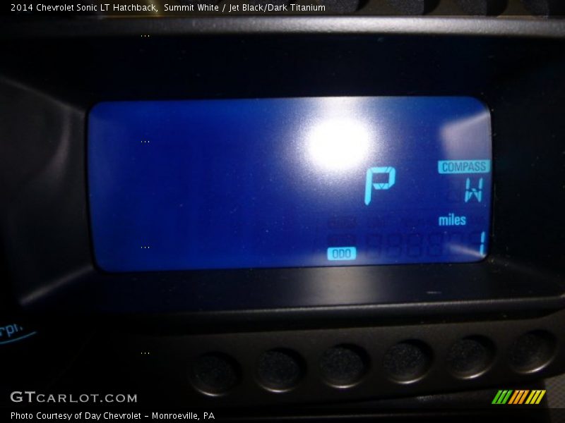 Summit White / Jet Black/Dark Titanium 2014 Chevrolet Sonic LT Hatchback