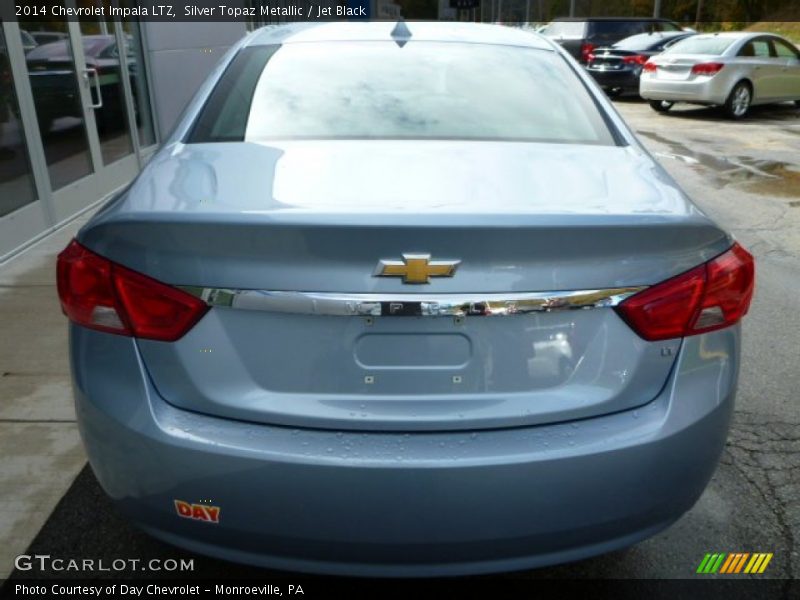 Silver Topaz Metallic / Jet Black 2014 Chevrolet Impala LTZ