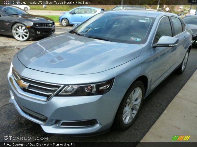 Silver Topaz Metallic / Jet Black 2014 Chevrolet Impala LTZ