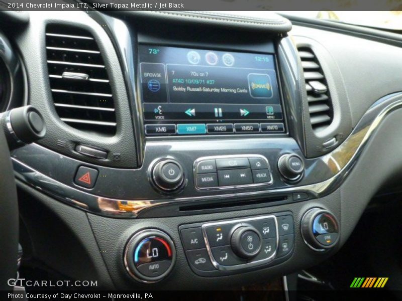 Silver Topaz Metallic / Jet Black 2014 Chevrolet Impala LTZ