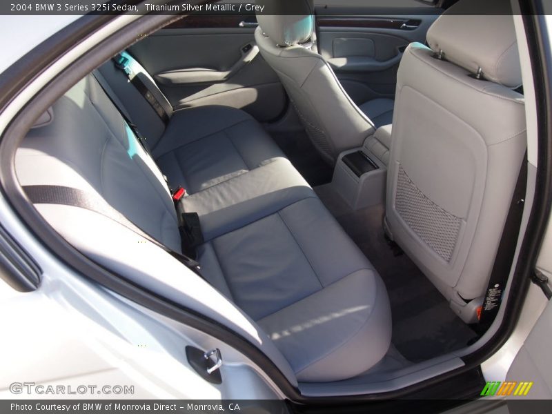 Titanium Silver Metallic / Grey 2004 BMW 3 Series 325i Sedan