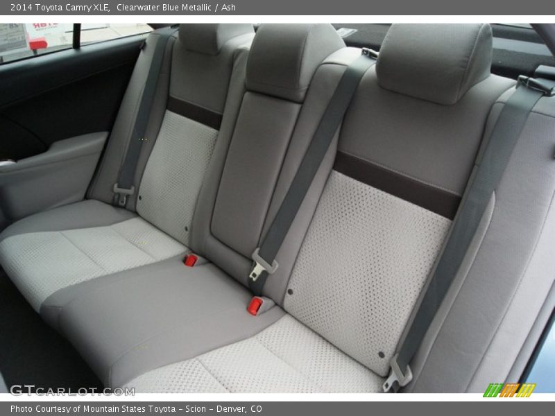 Clearwater Blue Metallic / Ash 2014 Toyota Camry XLE