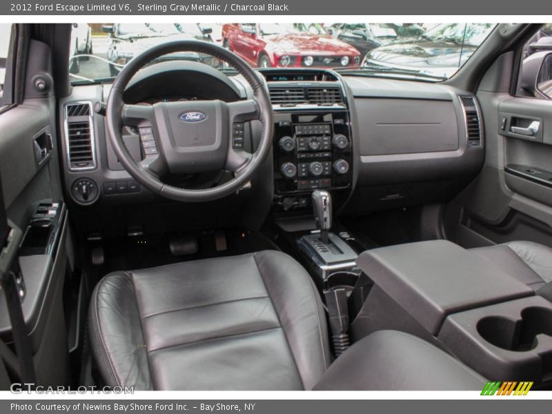 Sterling Gray Metallic / Charcoal Black 2012 Ford Escape Limited V6
