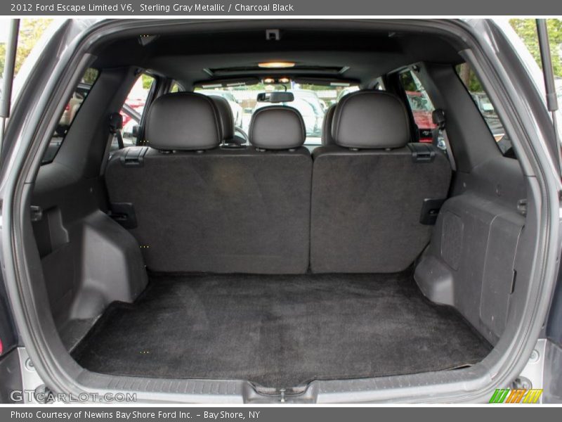 Sterling Gray Metallic / Charcoal Black 2012 Ford Escape Limited V6