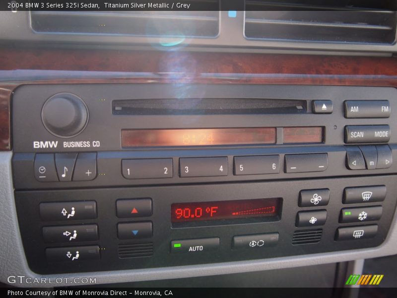 Titanium Silver Metallic / Grey 2004 BMW 3 Series 325i Sedan