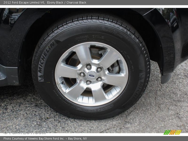 Ebony Black / Charcoal Black 2012 Ford Escape Limited V6