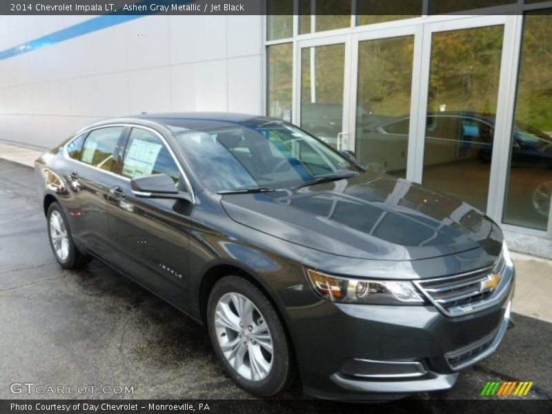 Ashen Gray Metallic / Jet Black 2014 Chevrolet Impala LT