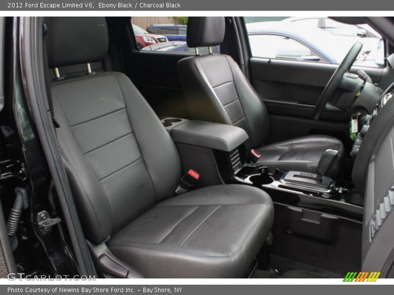 Ebony Black / Charcoal Black 2012 Ford Escape Limited V6